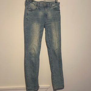 Acid wash American Eagle jeans